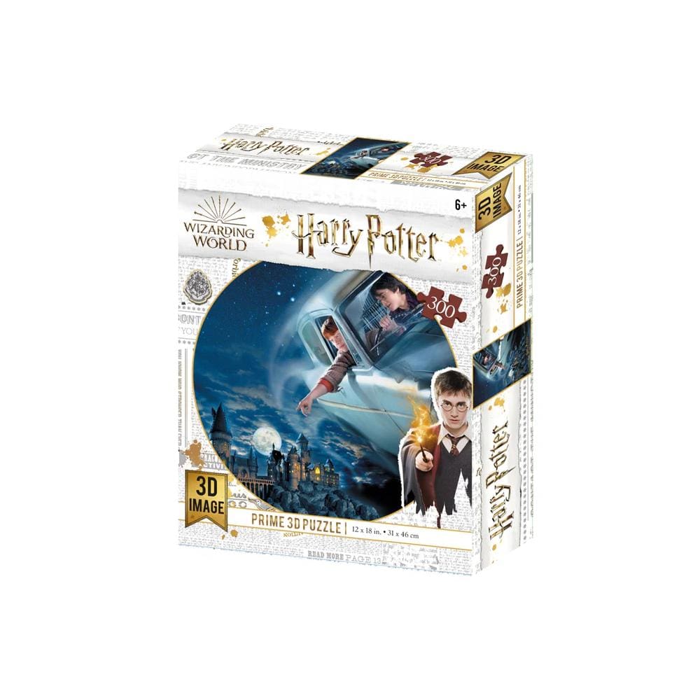 Harry Potter - Harry and Ron Flying Over Hogwarts 300 Piece Puzzle