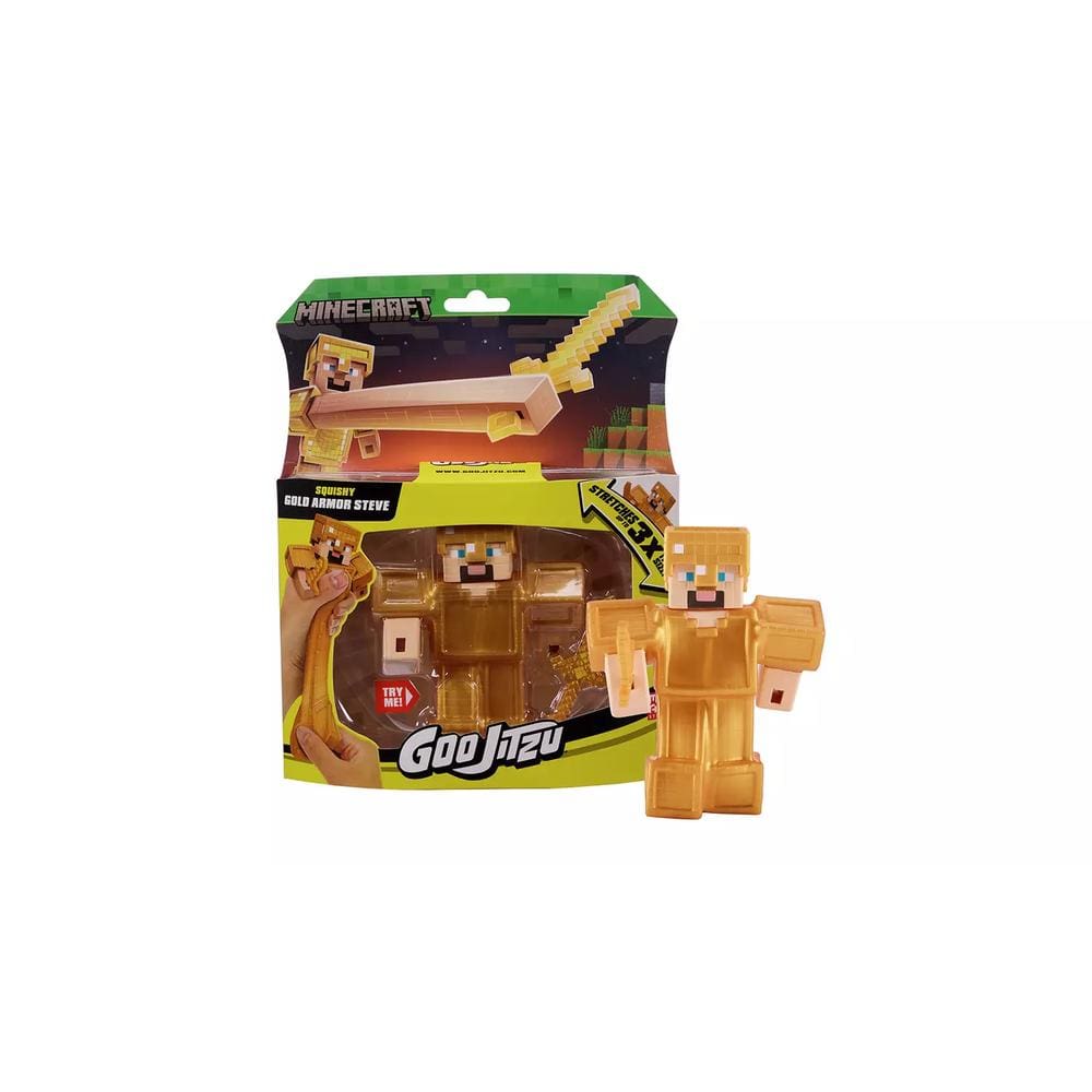 Heroes Of Goo Jit Zu Minecraft Hero Pack - Gold Armor Steve