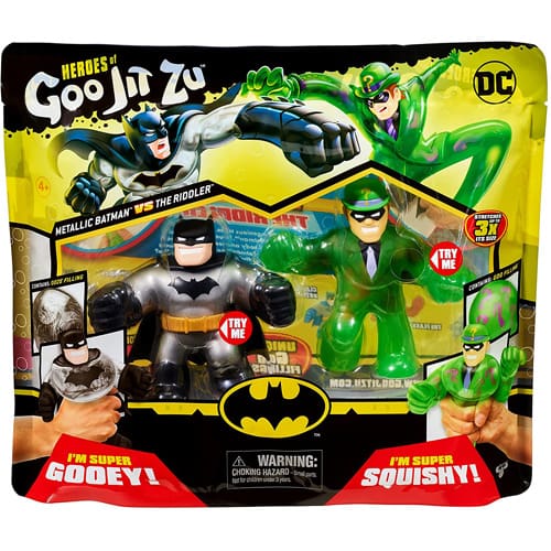 Heroes of Goo Jit Zu Dc Versus Pack - Batman Vs Riddler