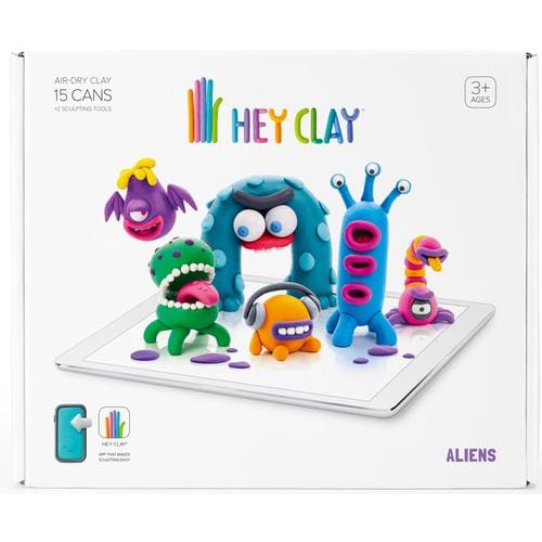 Hey Clay Aliens 15 can Set