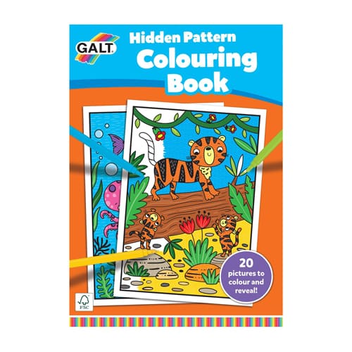 Hidden Pattern Colouring Book