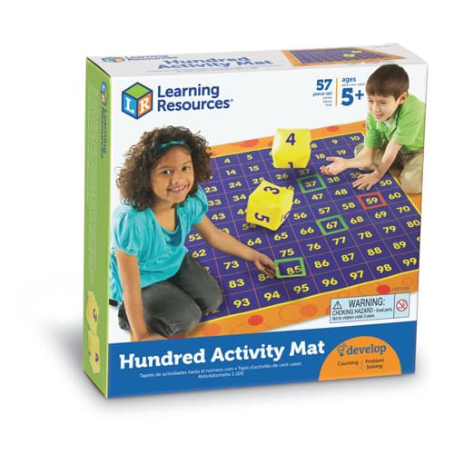 Hip Hoppin' Hundred Mat Hundreds Activity Mat