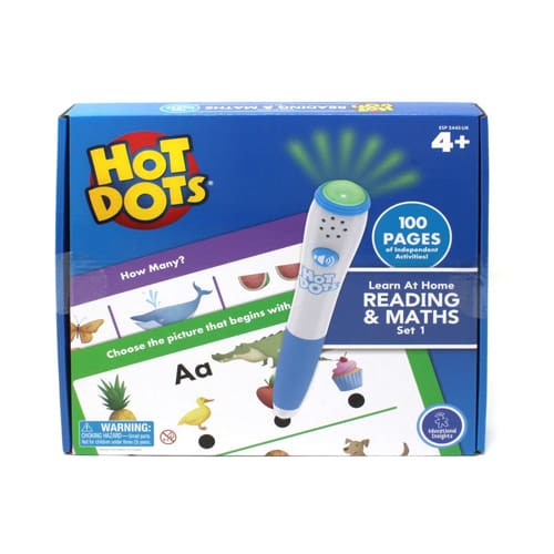 Hot Dots Learn At Home Reading & Maths Set 1