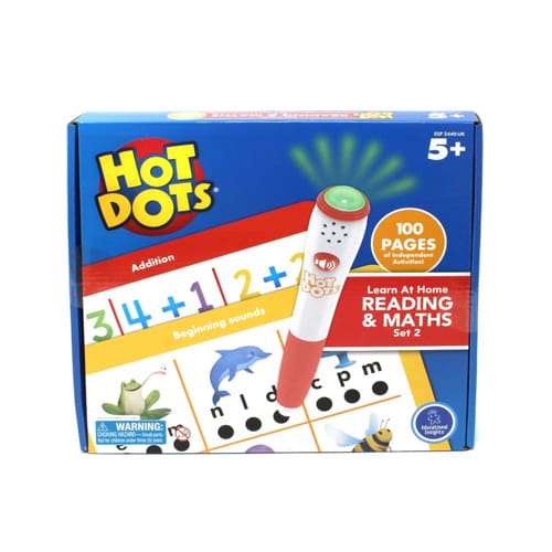 Hot Dots Learn At Home Reading & Maths Set 2