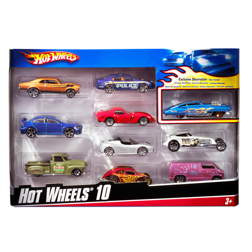 Hot Wheels 10 Car Giftpack