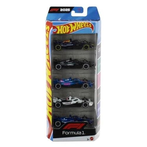 Hot Wheels Basic Car 5 Pack: Formula 1