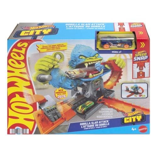 Hot Wheels City Gorilla Repair Shop