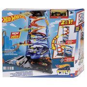 Hot Wheels City Transforming Race Tower Play Set