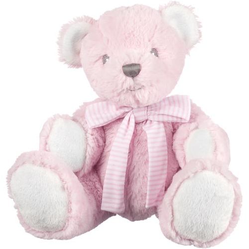 Hug-a-Boo Pink Bear with Rattle