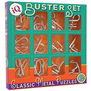 IQ Buster - 12 Classic Metal Puzzles