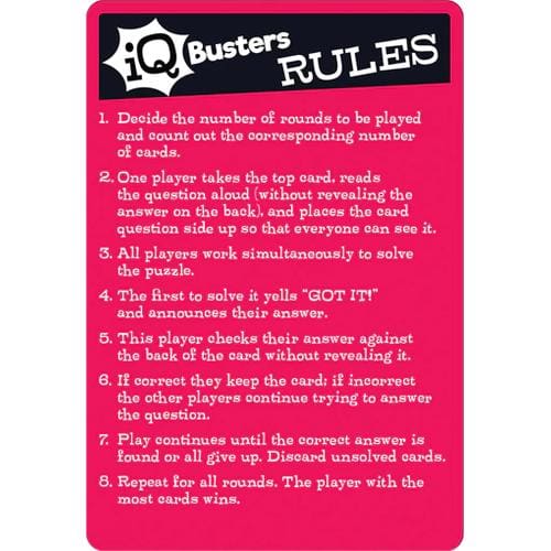 IQ Busters Brain Trainers