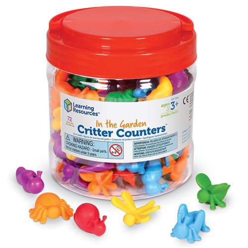 In The Garden Critter Counters (Set of 72)