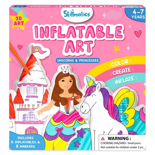 Inflatable Art unicorns and princesses