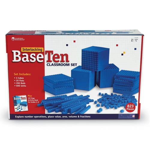Interlocking Base Ten Classroom Set