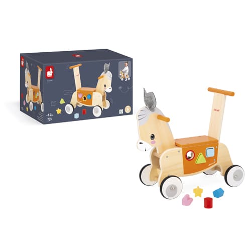Janod: Farm - Donkey Ride-On