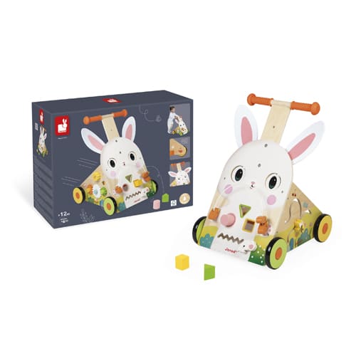 Janod: Farm - Rabbit Baby Walker