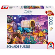 Jeff Haynie: A Charming Wild West Campout Puzzle - 1000 Pieces
