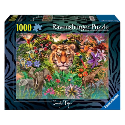 Jungle Tiger Puzzle - 1000 Pieces