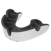 Junior OPRO SILVER Self-Fit GEN4 Mouthguard - White/Black