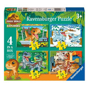 Jurassic World Explorers Puzzle 4 in a Box