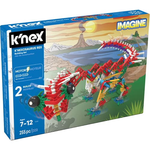 K'NEX - 255 Pc/ 2 Model - K'Nexosaurus Rex Building Set