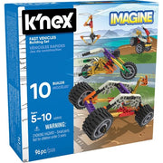 K'NEX Core Beginner Fun Fast Vehicles 10 Model Building Set