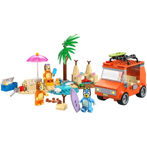 Lego Bluey 11202 Bluey's Beach & Family Car Trip