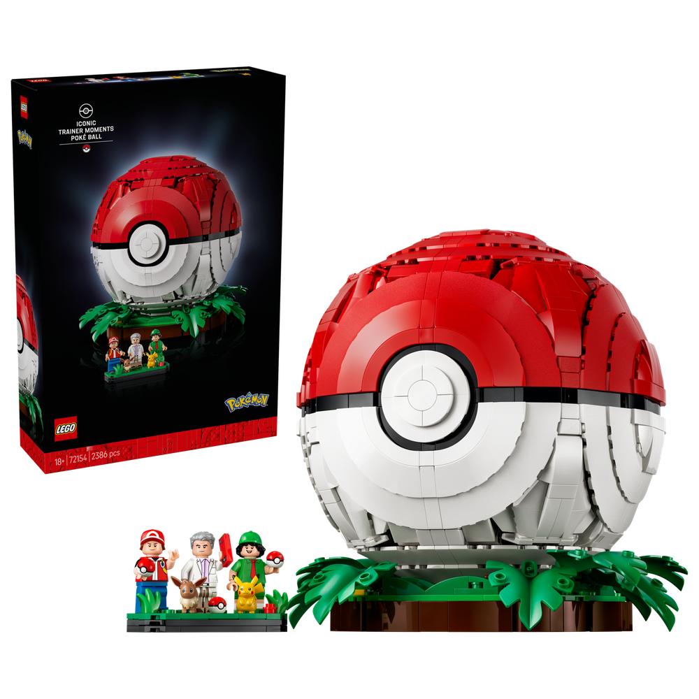 Lego Pokemon 72154 Iconic Trainer Moments Poke Ball