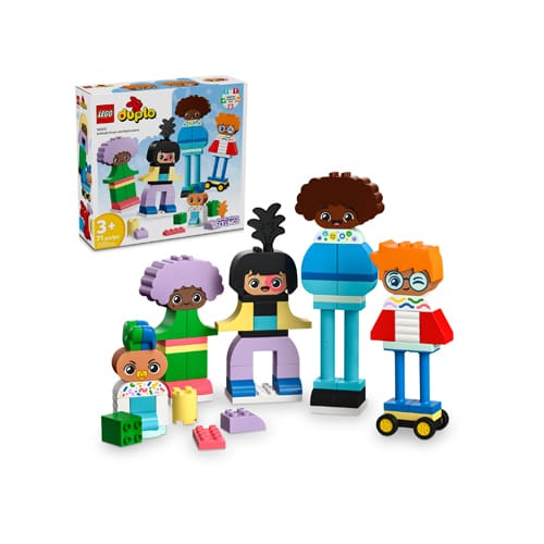 LEGO: Buildable People with Big Emotions