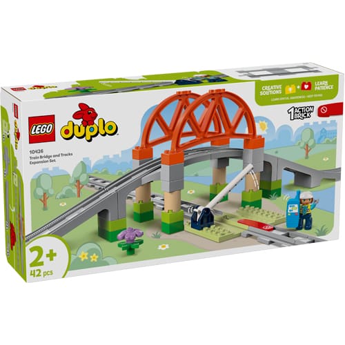 LEGO Duplo 10426 Train Bridge and Tracks Expansion Set