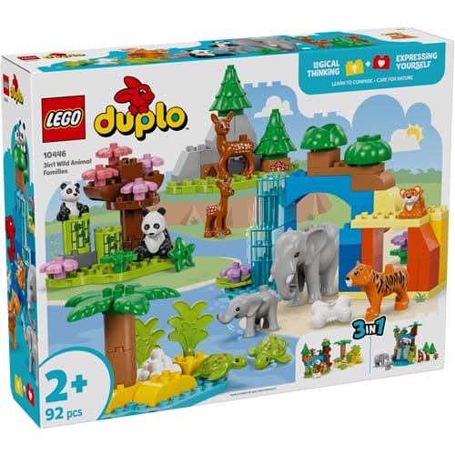 LEGO Duplo 10446 3in1 Wild Animal Families