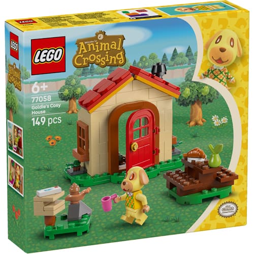 Lego Animal Crossing 77058 Goldie's Cozy House