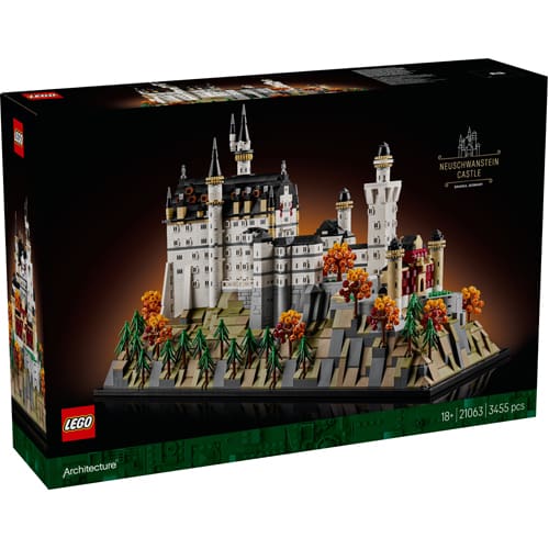 Lego Architecture 21063 Neuschwanstein Castle