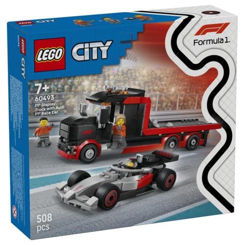 Lego City Formula 1 60493 F1 Display Truck with Audi F1 Race Car