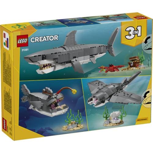 Lego Creator 31381 Fierce Shark with a Treasure Chest