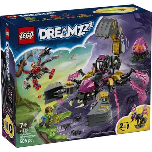 Lego DREAMZzz 71513 Nightmare Scorpion Digger