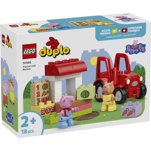 Lego DUPLO Peppa Pig 10468 Tractor and Market