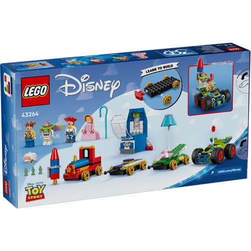 Lego Disney 43264 Toy Story Celebration Train & RC Car