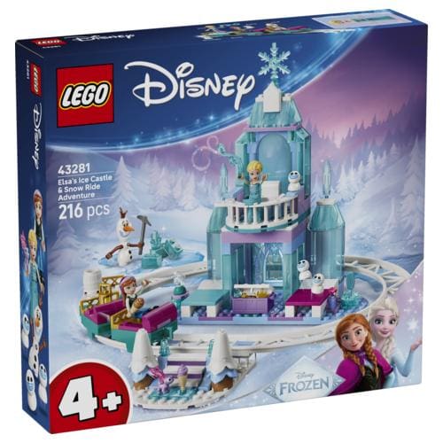 Lego Disney Princess 43281 Elsa's Ice Castle & Snow Ride Adventure