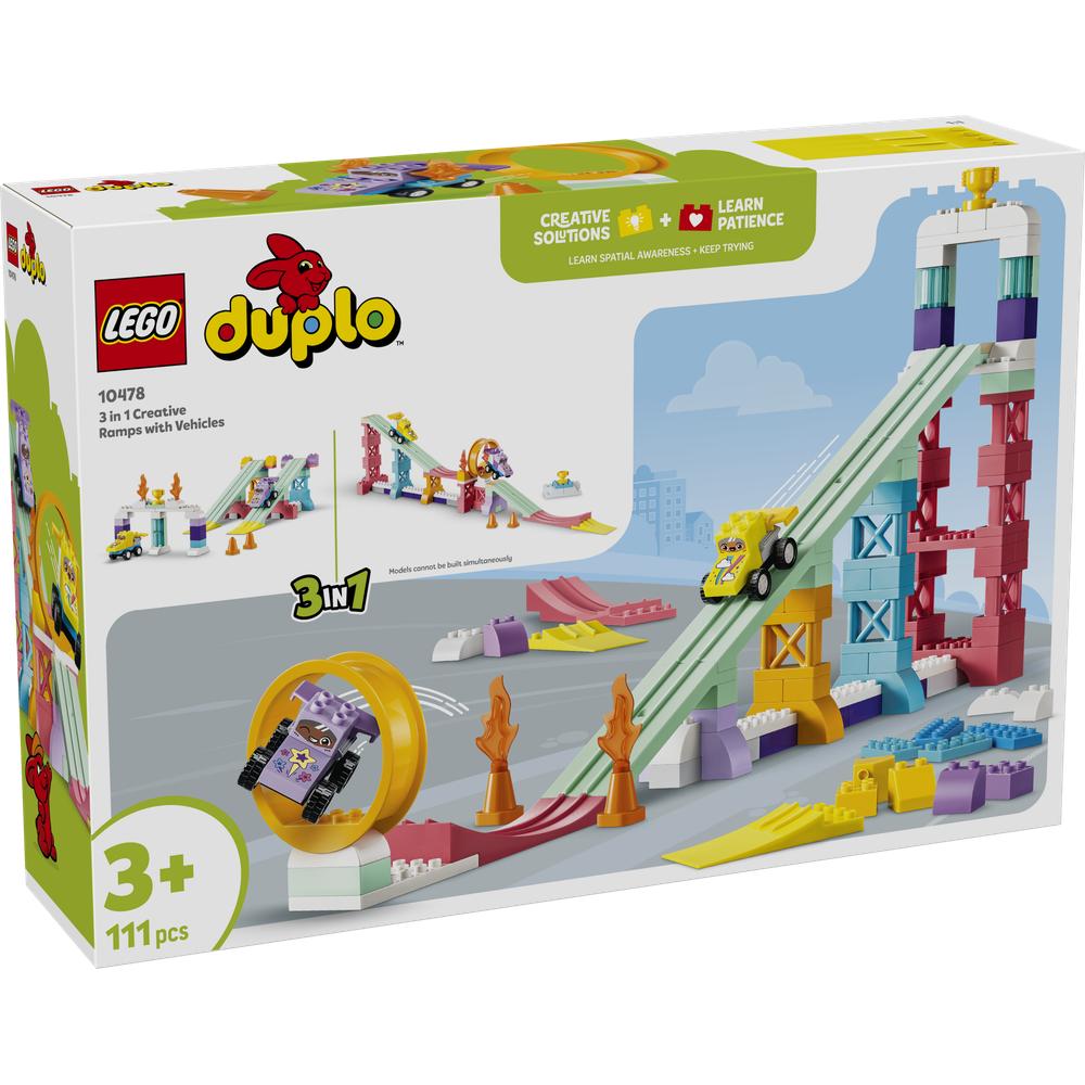 Lego Duplo 10478 3 in 1 Creative Ramps with Vehicles