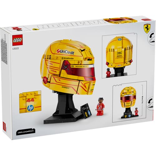 Lego Editions F1 43022 Scuderia Ferrari HP Lewis Hamilton Helmet