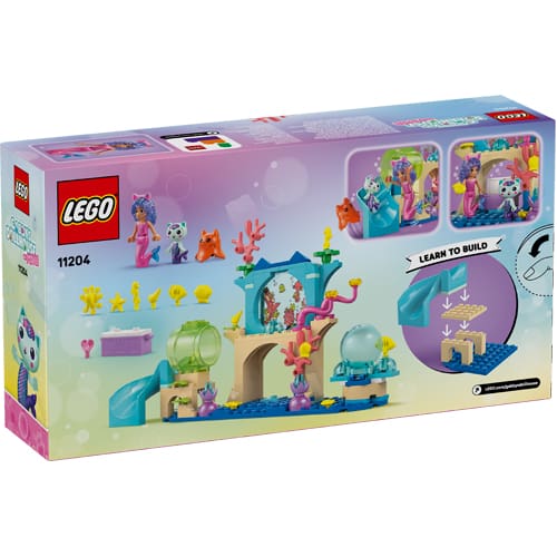 Lego Gabby's Dollhouse 11204 Mermaid Gabby's Aquarium Adventure
