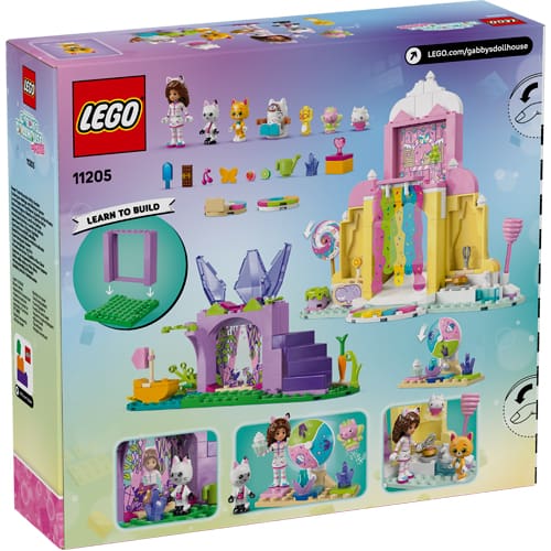 Lego Gabby's Dollhouse 11205 Sweet Treat Mountain & Kitty Garden