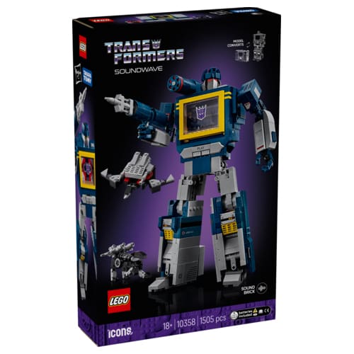 Lego Icons 10358 Transformers: Soundwave