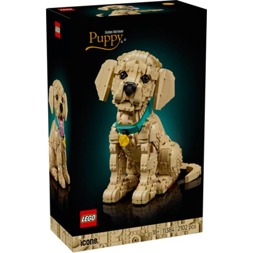 Lego Icons 11384 Golden Retriever Puppy