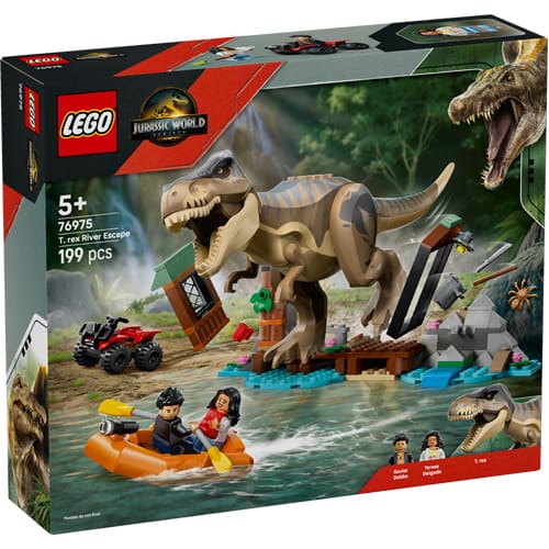 Lego Jurassic World 76975 T. rex River Escape