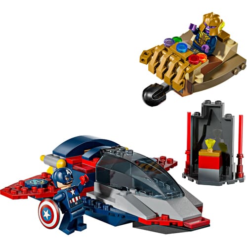 Lego Marvel 76319 Captain America vs. Thanos