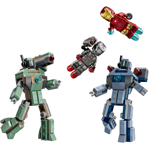 Lego Marvel 76320 Iron Man & War Machine vs. Hammer Drones