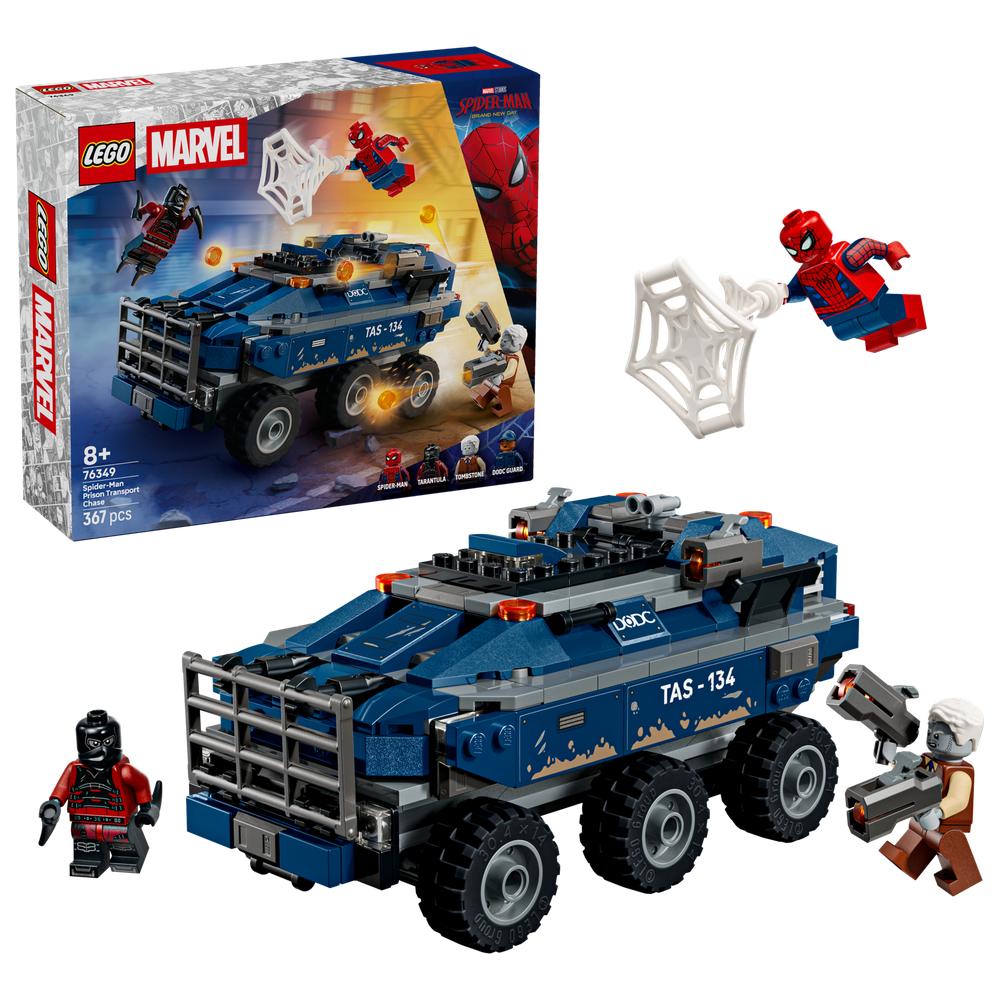 Lego Marvel 76349 Spider-Man Prison Transport Chase