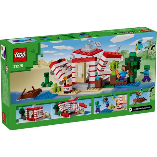 Lego Minecraft 21275 The TNT Jungle House